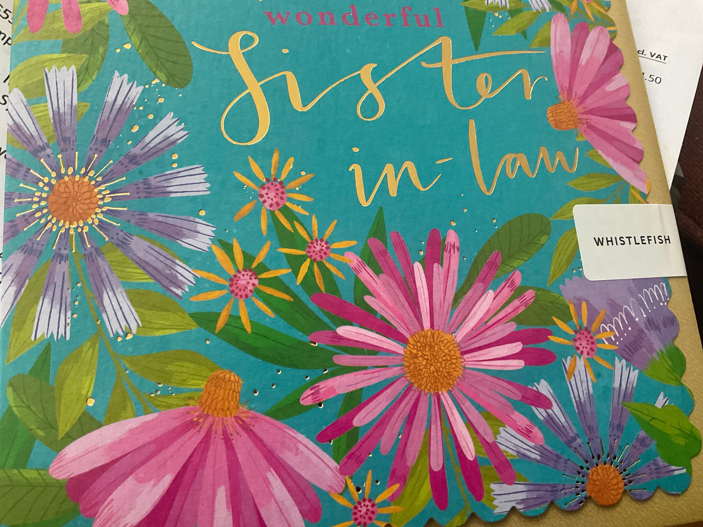 Bright Blooms Sister-in-Law Birthday