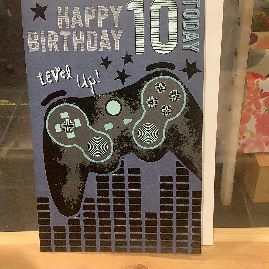 Age 10 10th Birthday Game Console