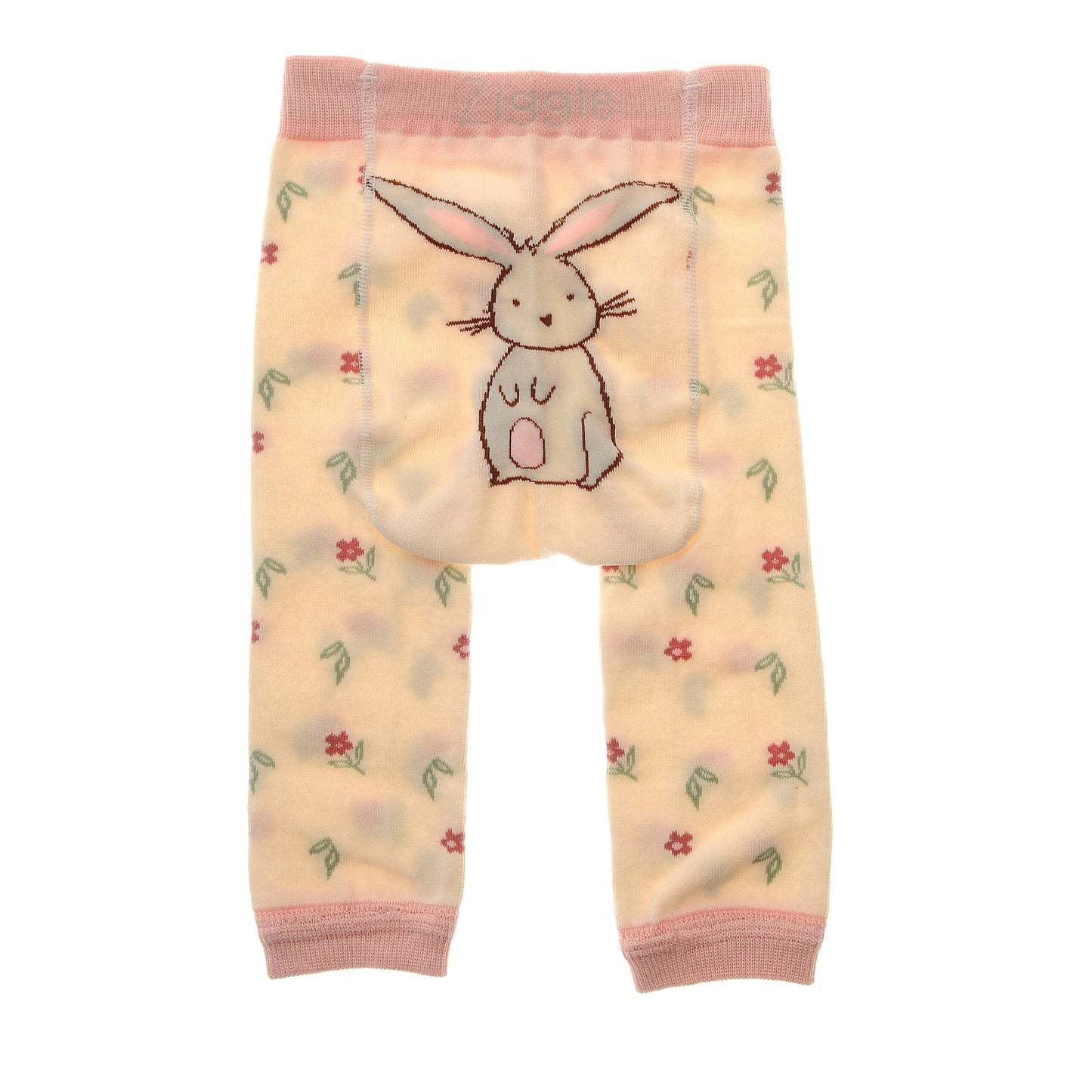 Bunnies Leggings 6-12 Months Cream