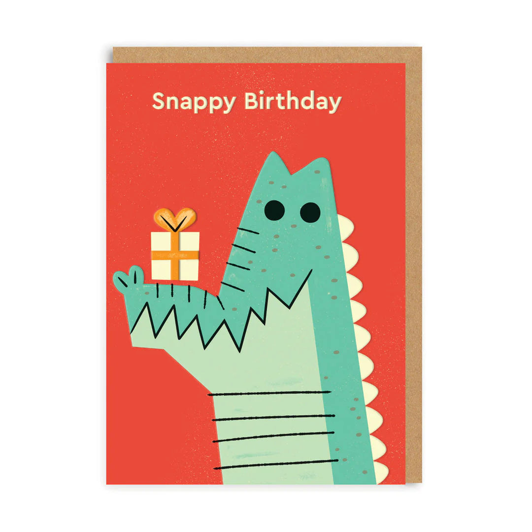 Snappy Birthday Crocodile