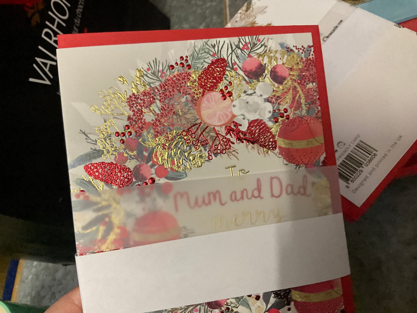 Mum and Dad Merry Christmas