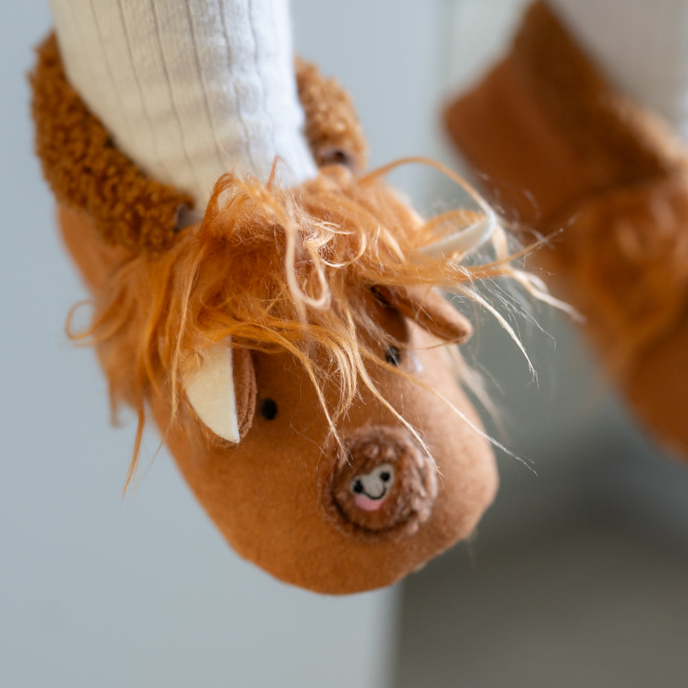Highland Cow Slippers