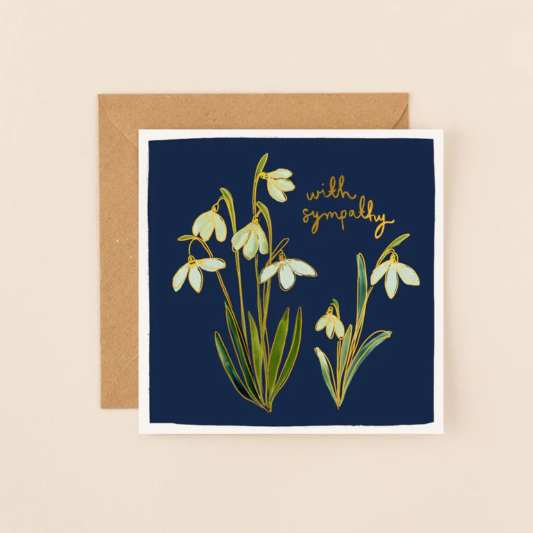 Snowdrops With Sympathy