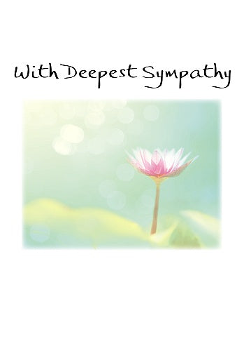 With Deepest Sympathy