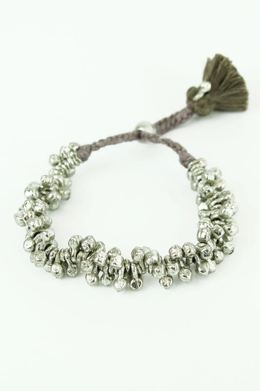 SILVER CHUNKY TENNIS BRACELET