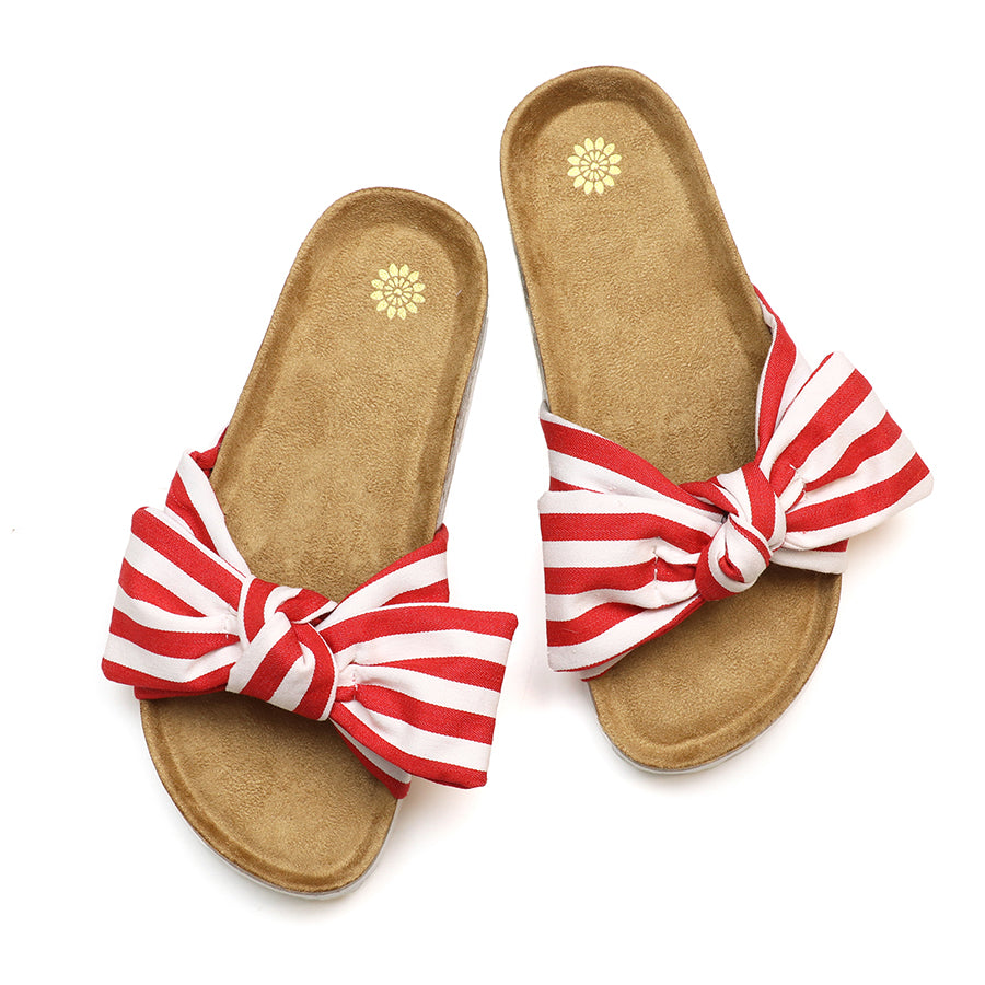 Red and white striped sliders