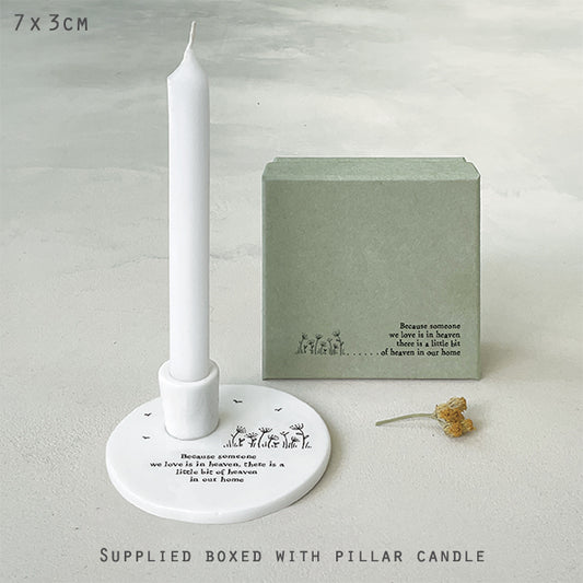 Candle holder - Because Someone we Love