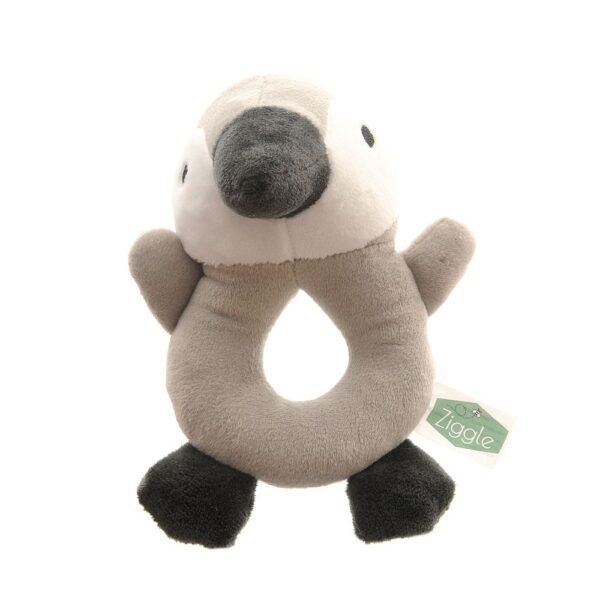 Penguin Plush Baby Rattle