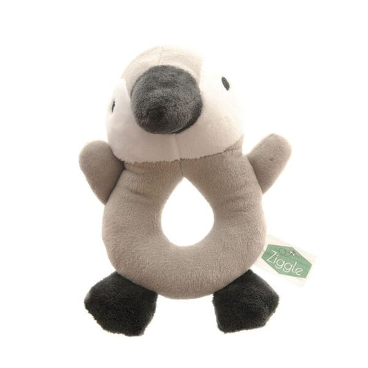 Penguin Plush Baby Rattle
