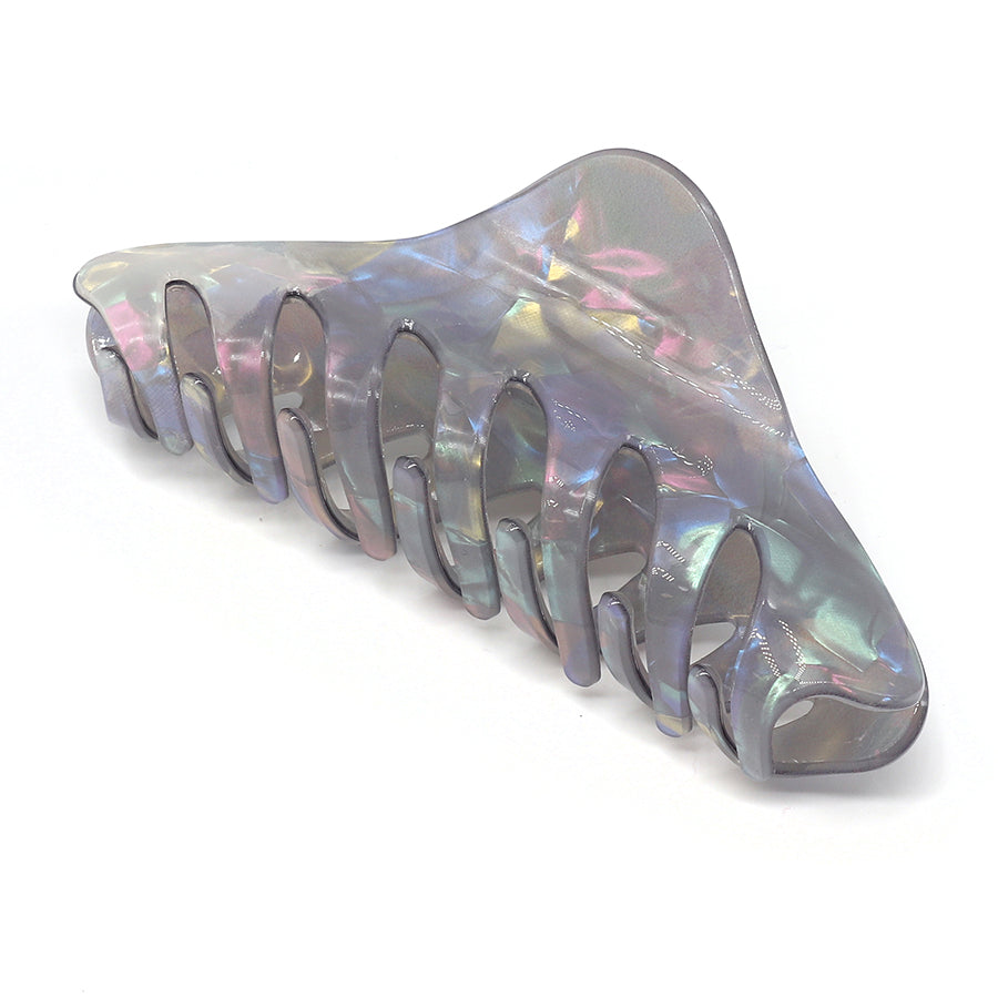 Mauve claw clip