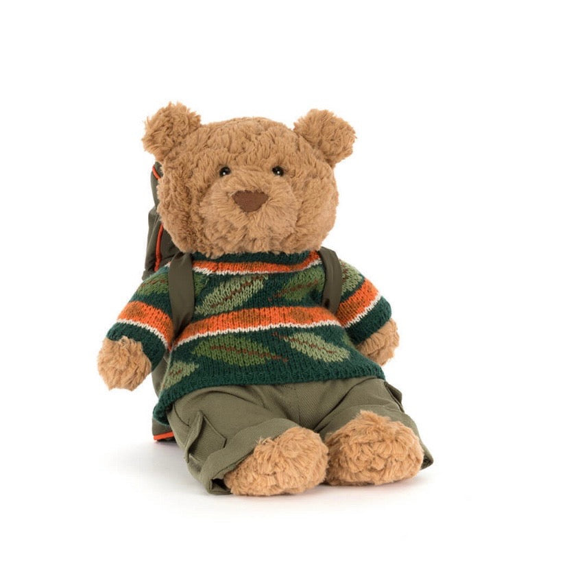 Bartholomew Bear Hiking Outfit