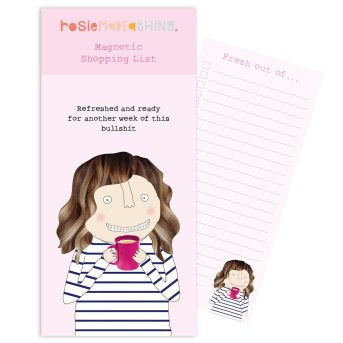 Refreshed and Ready Magnetic Notepad