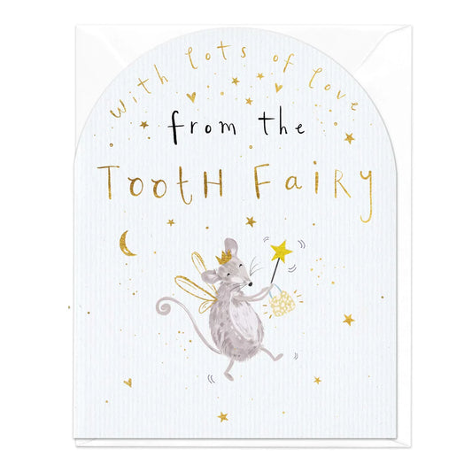 Mouse Tooth Fairy Arch Card