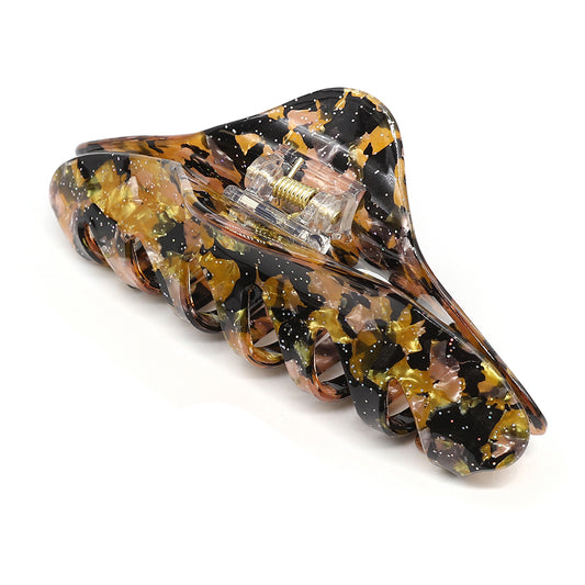 Tortoiseshell acrylic claw clip