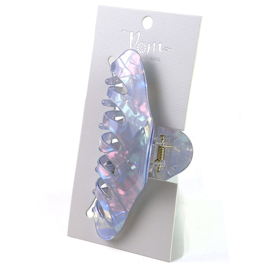 Mauve claw clip