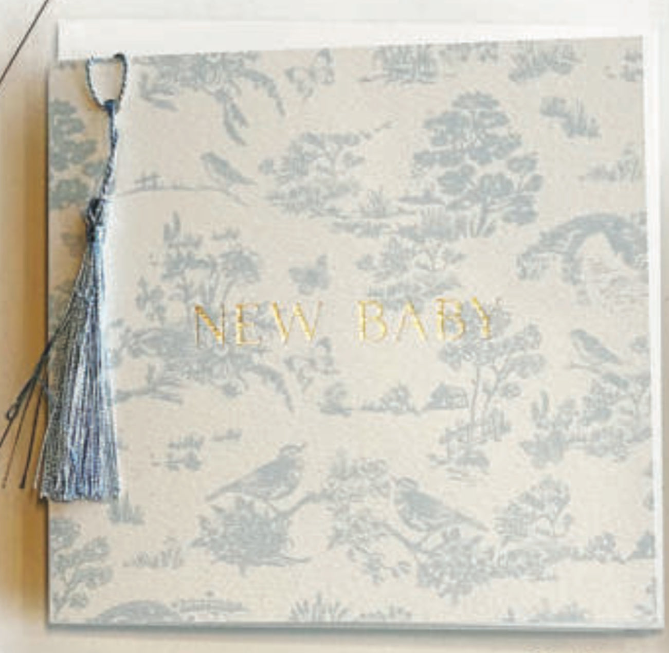 New Baby Blue Toile