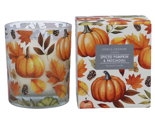 Pumpkin Spice Scented Boxed Candle Pot