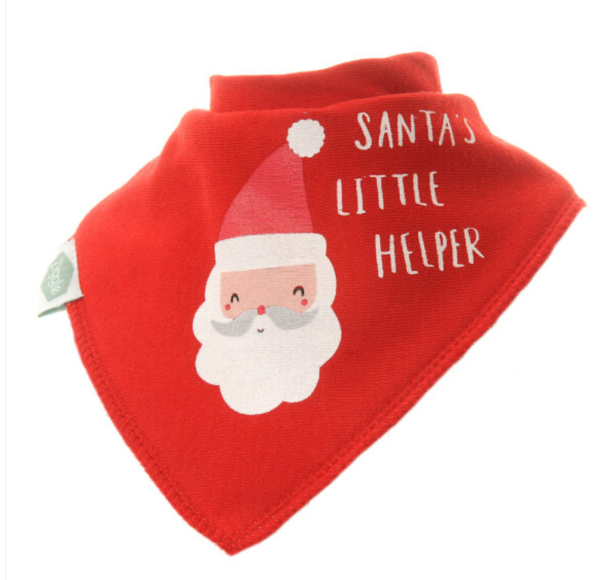 Santa’s Little Helper Christmas Bib