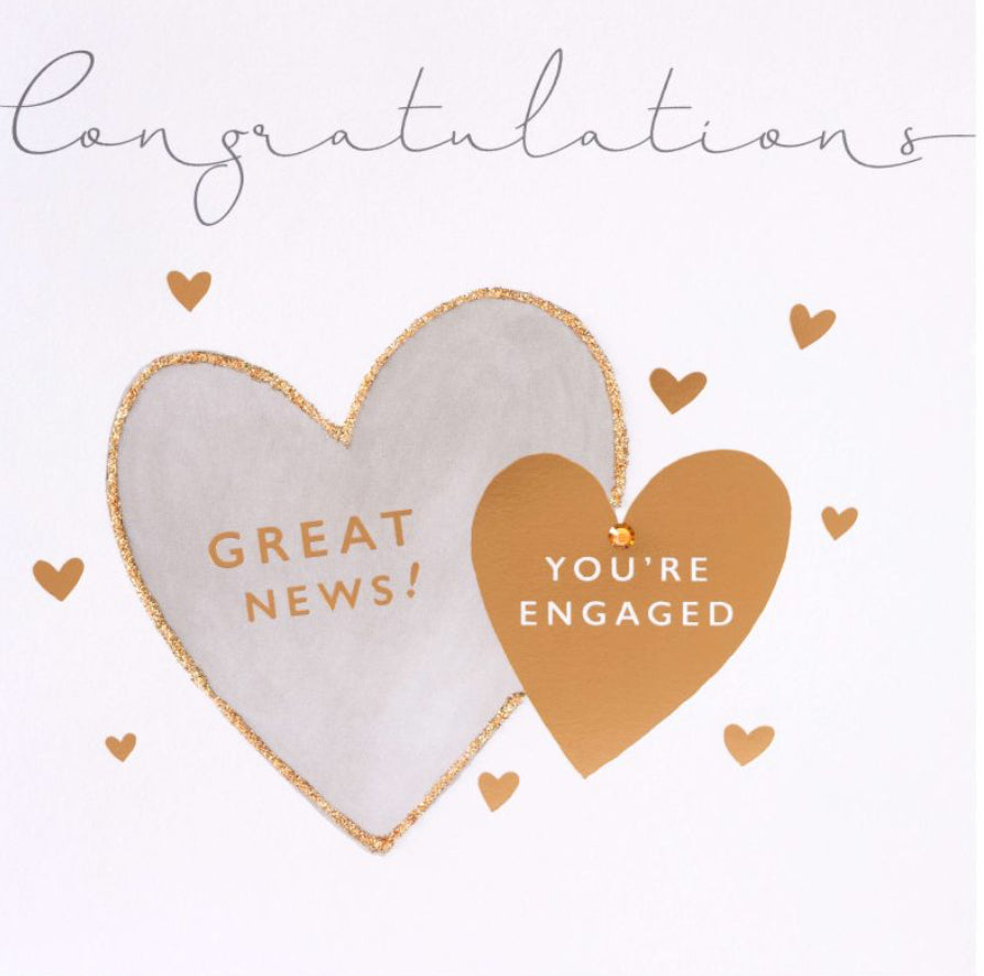 CONGRATULATIONS  YOURE ENGAGED