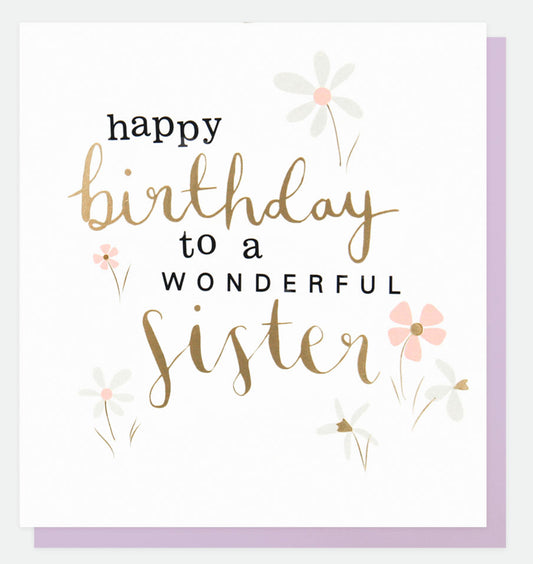Happy Birthday Wonderful Sister