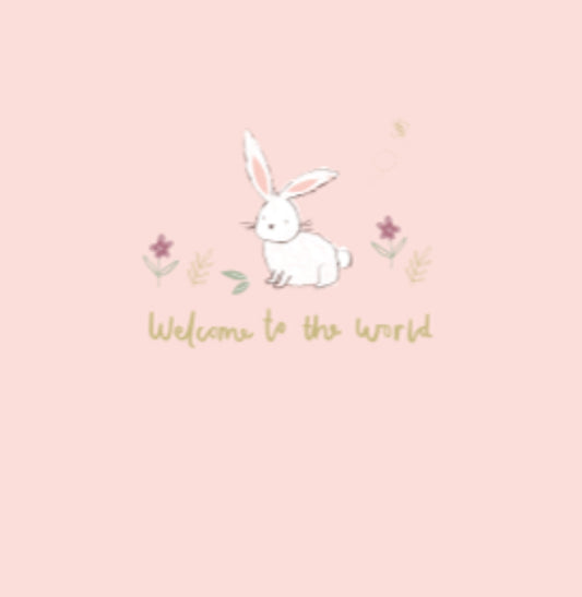 Bunnies New Baby Card
