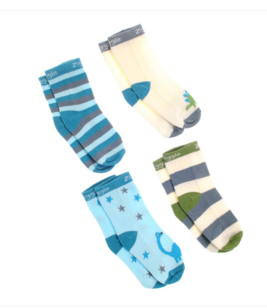 Dino and Stars Socks Set
