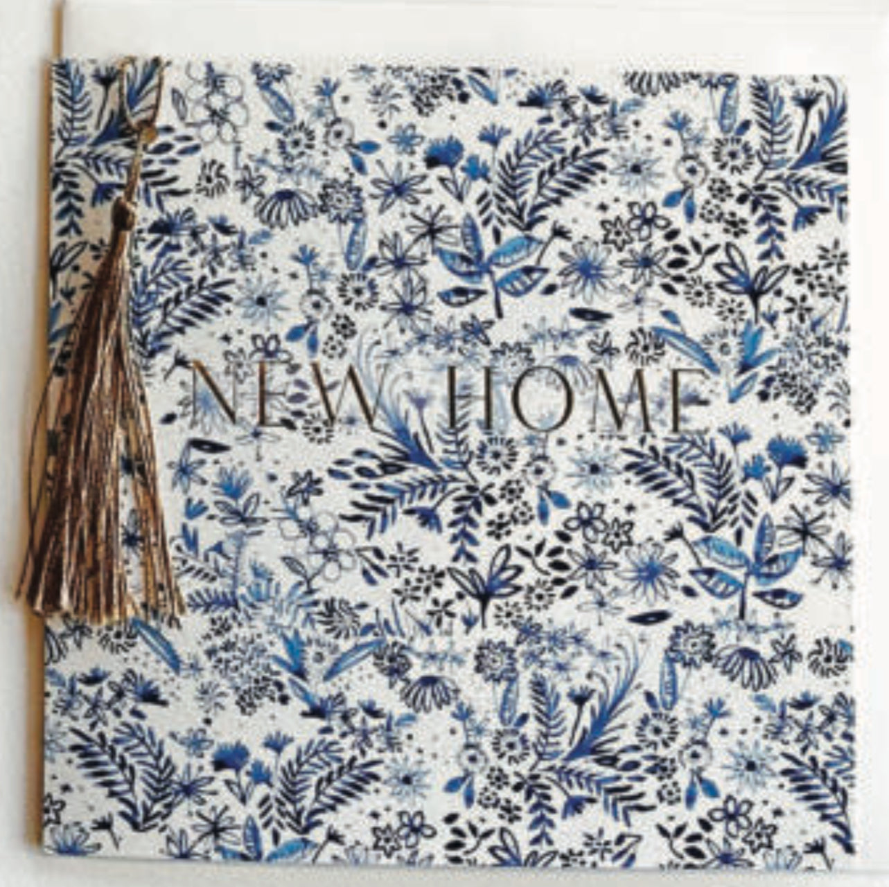 New Home Blue Chintz