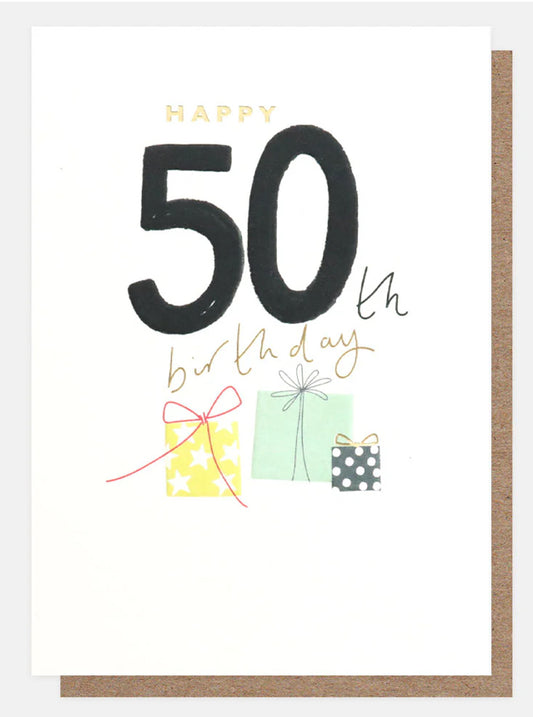 Happy 50th Birthday Presents