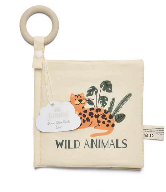 Baby Cloth Book Safari