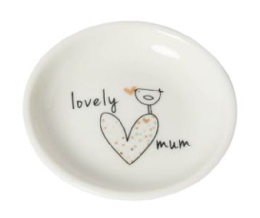 Mini Trinket Dish Lovely Mum