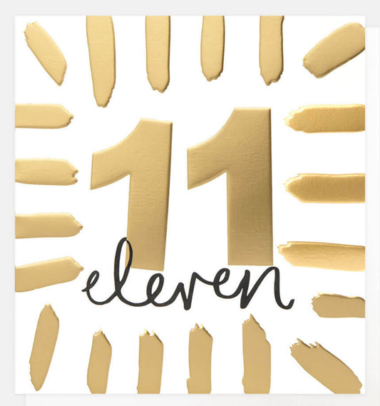 Age 11 Eleven Today