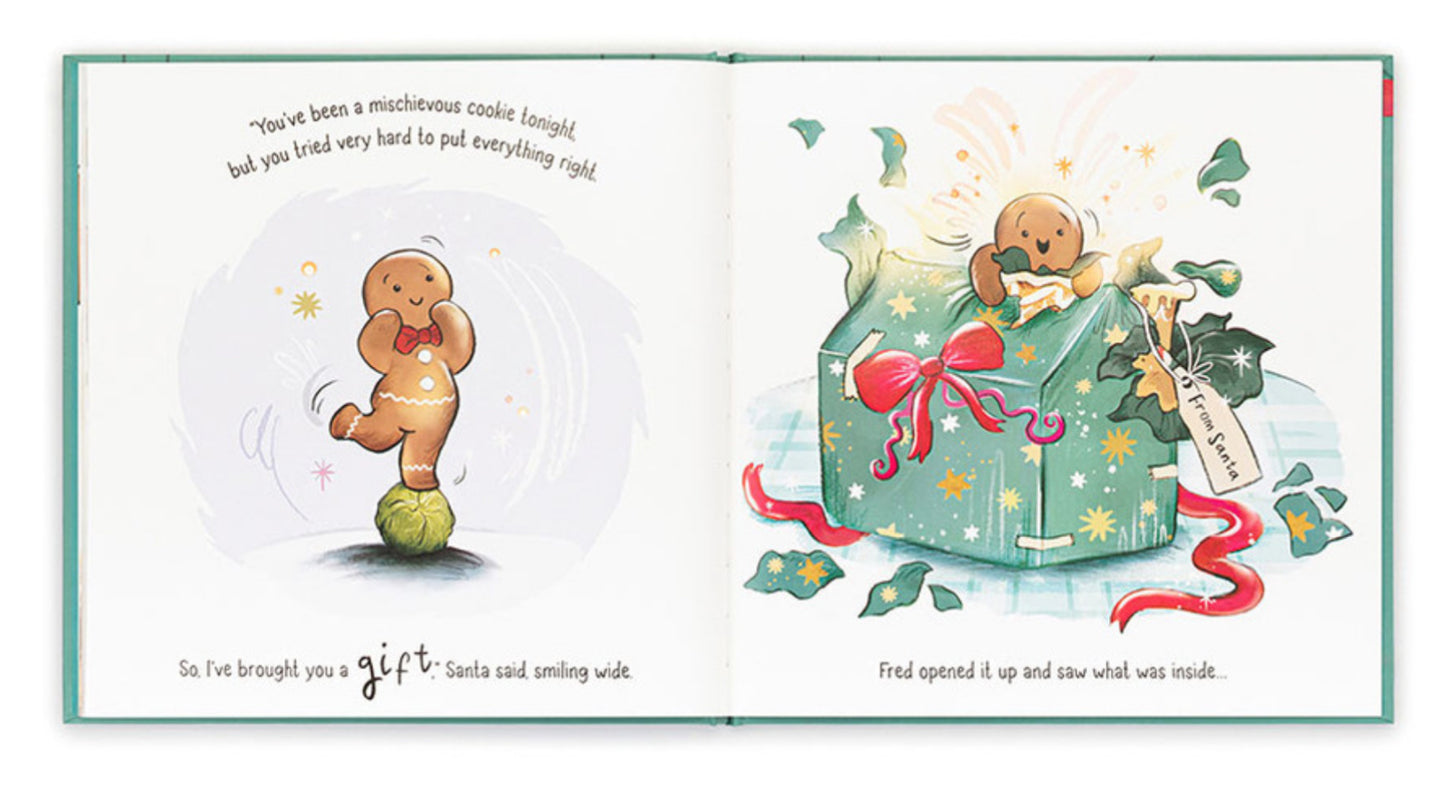 Gingerbread Fred Book