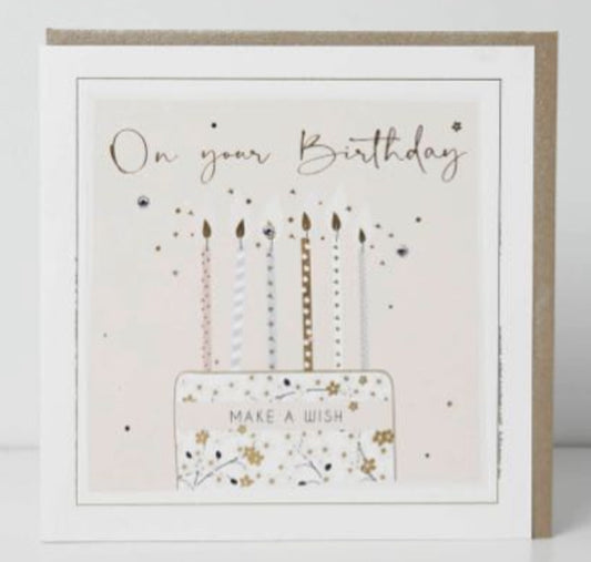 Birthday Cake Make A Wish