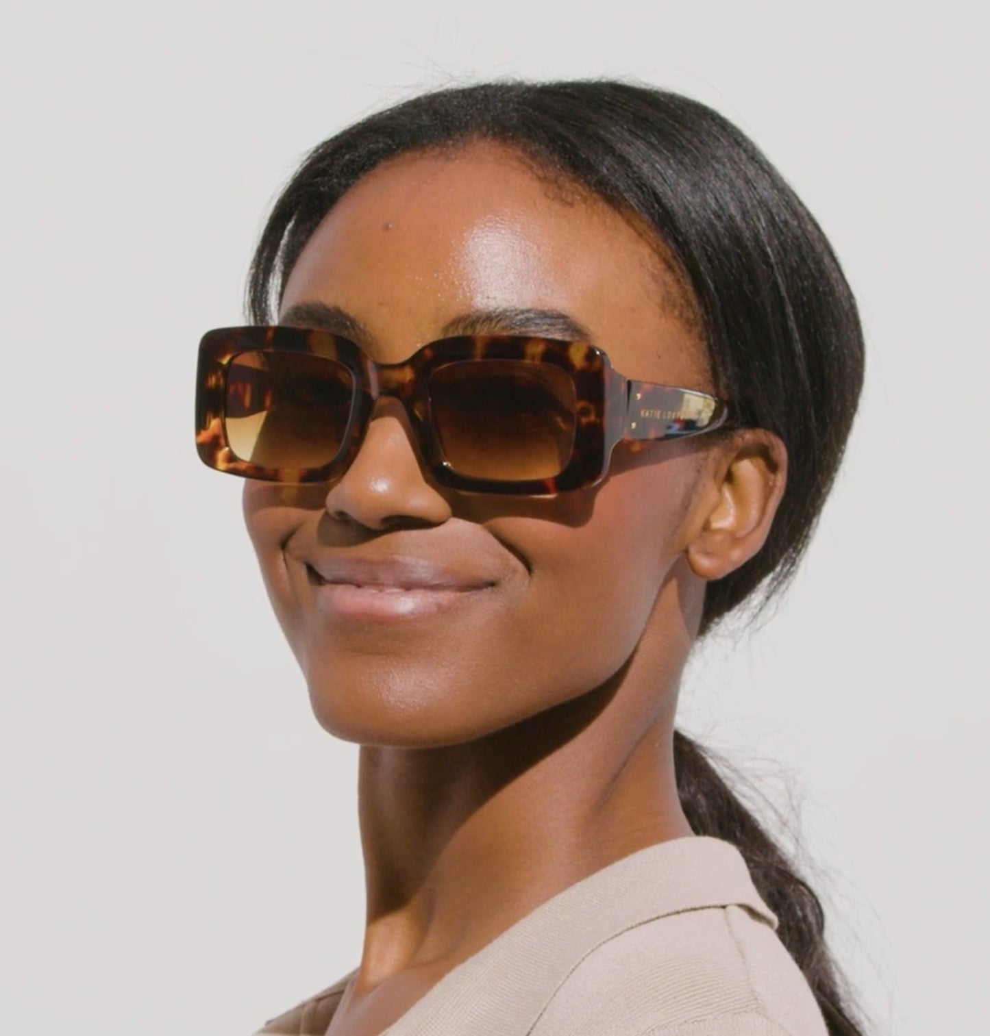 Crete sunglasses Brown Tortoiseshell