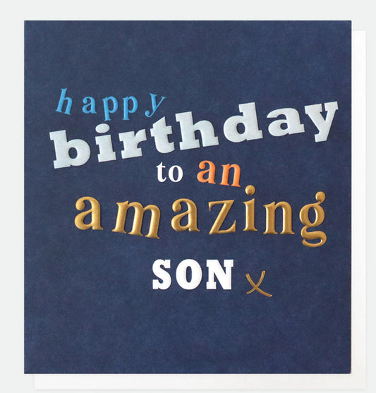 Happy Birthday Amazing Son