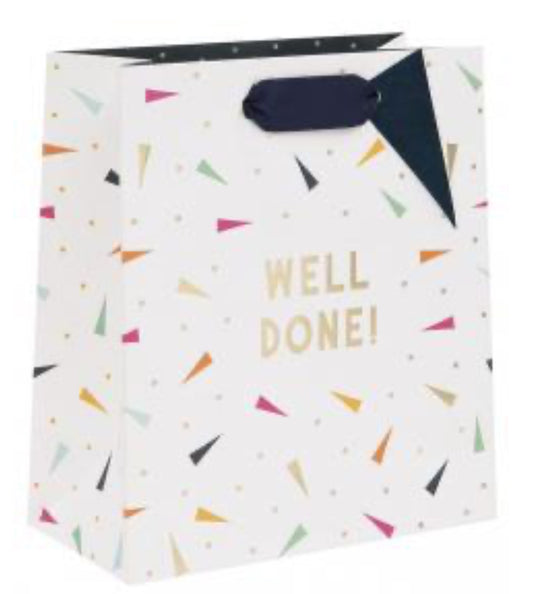 GIFT BAG LARGE - WELL DONE