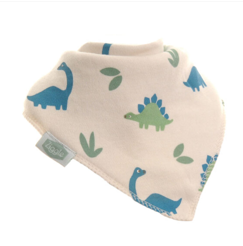 Blue Dino Bib