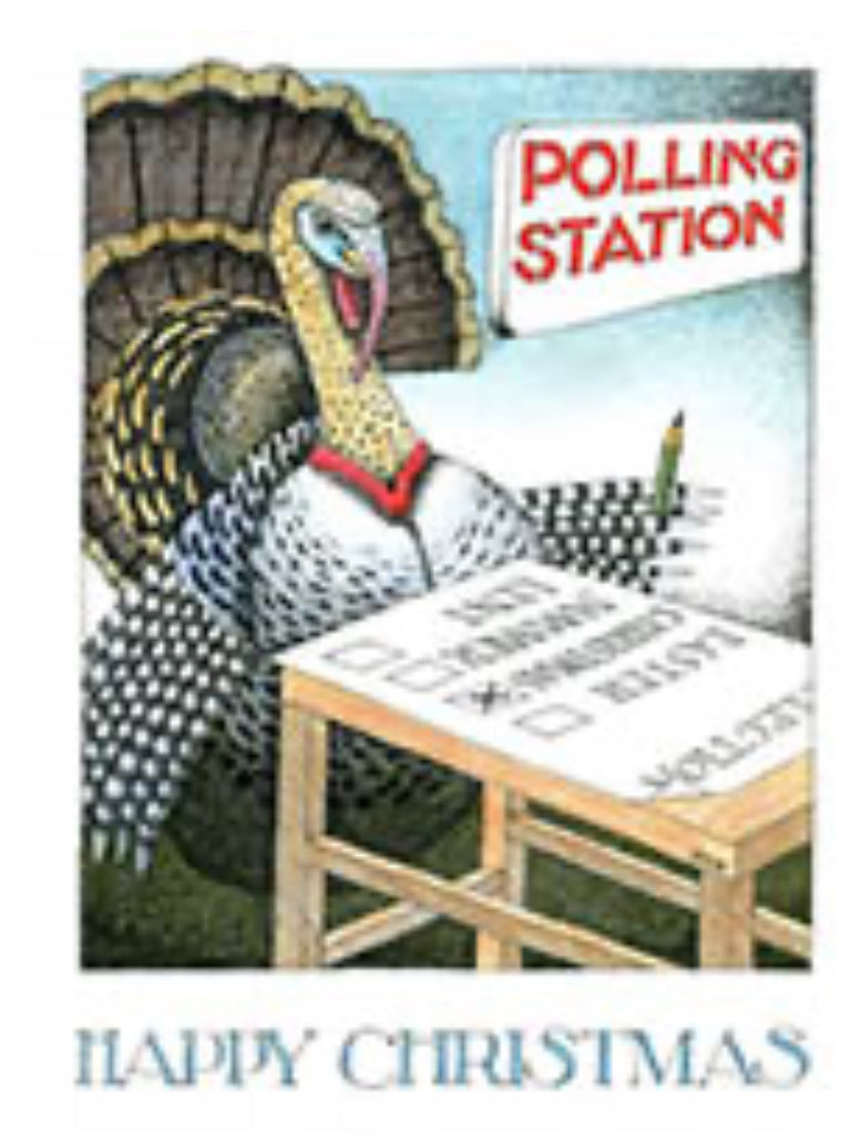 Happy Christmas Polling Station