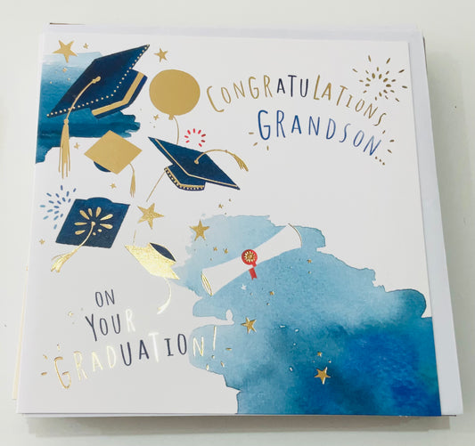 Congratulations Grandson on your Graduation
