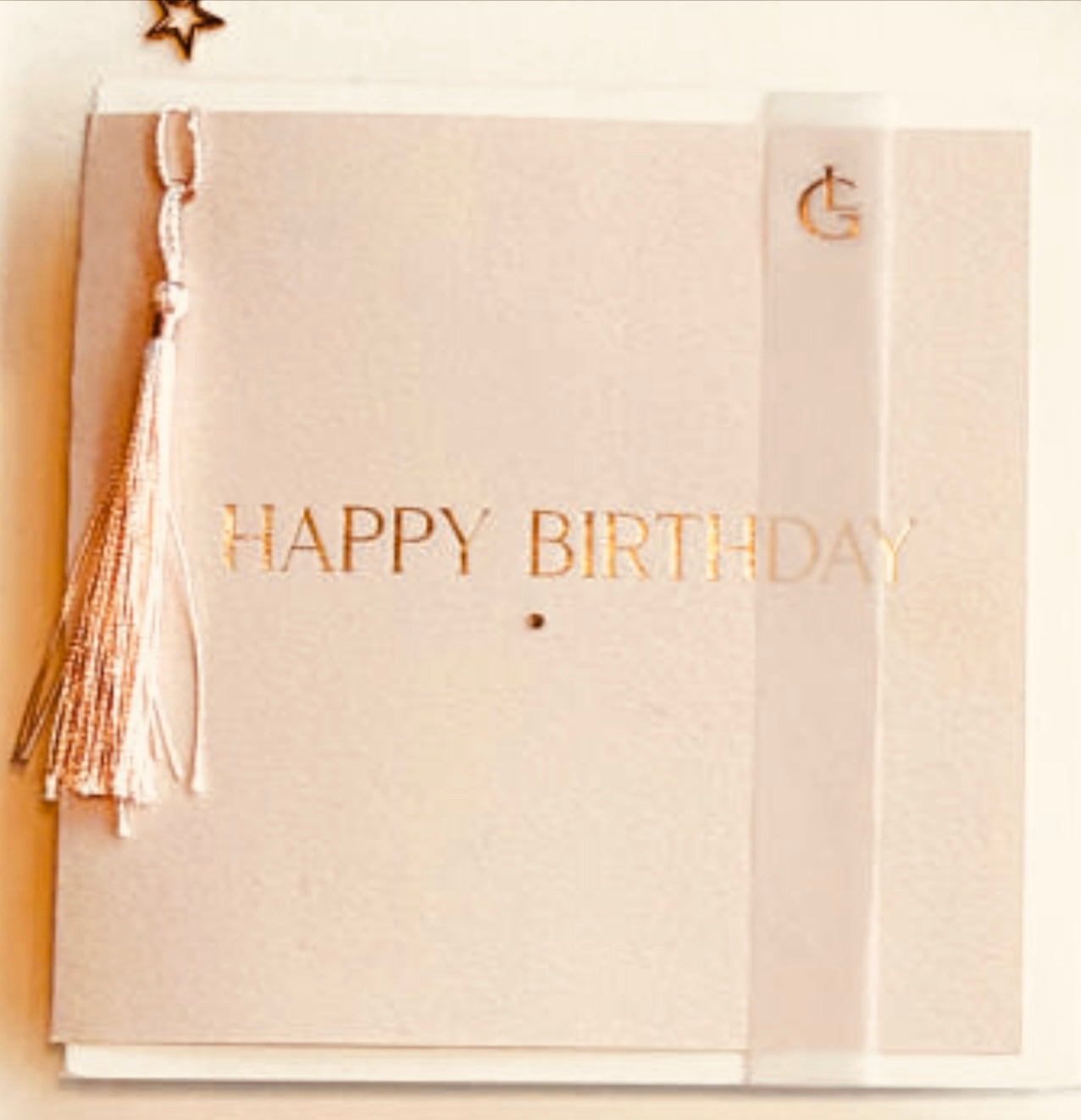 Happy Birthday Pastel Pink