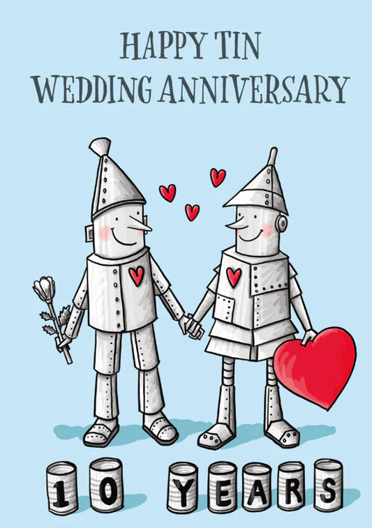 Wedding Anniversary Ten Year