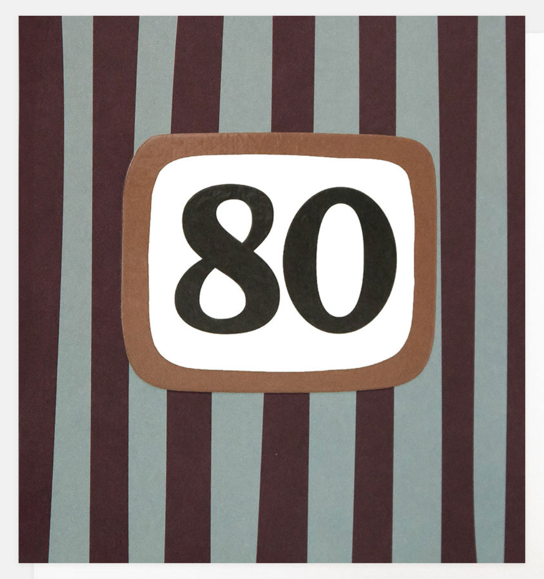 Age 80 Stripe