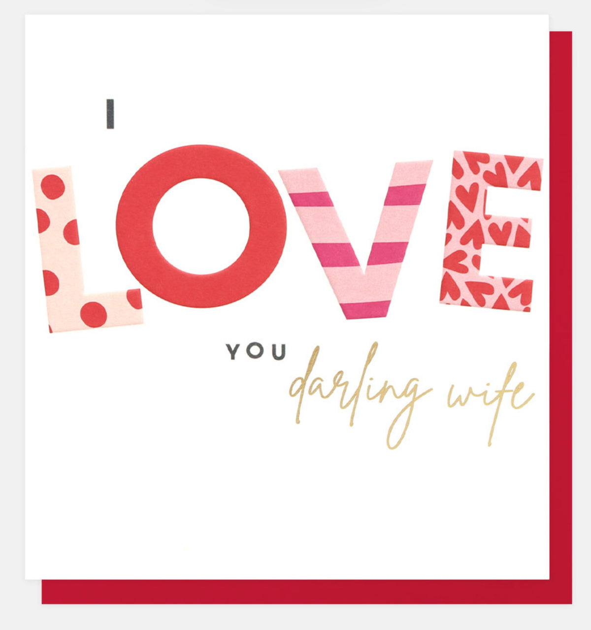 I Love You Darling Wife