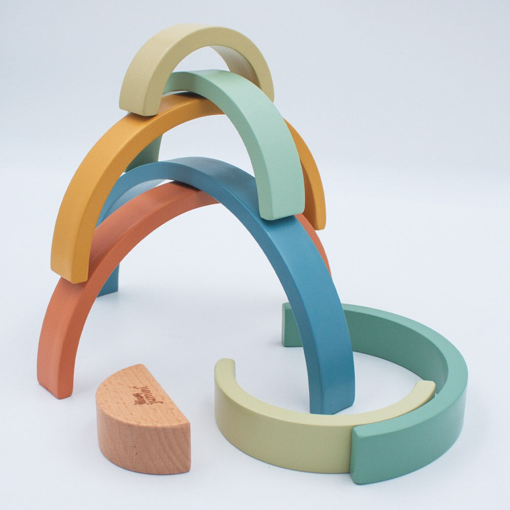 Retro Stacking Rainbow