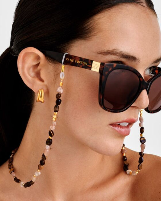 SUNSET SOLESI SUNGLASSES CHAIN | Gold