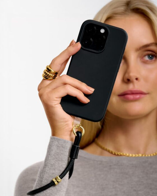 PHONE WRISTLET STRAP| Black