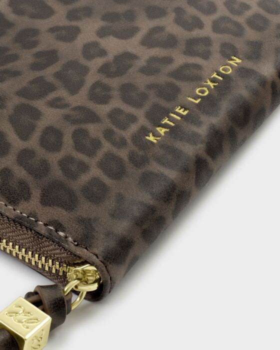 SLIM JEWELLERY CASE | HEART OF GOLD |LEOPARD