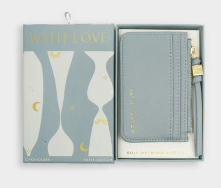 GIFT BOXED COIN & CARDHOLDER | Duck Egg Blue