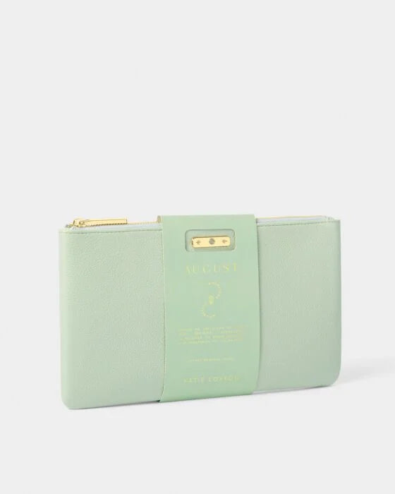 BIRTHSTONE POUCH | AUGUST | Sage