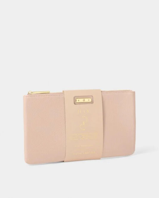 BIRTHSTONE POUCH | JULY | Nude Pink